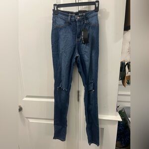 Dark Blue Denim Jeans, size 9